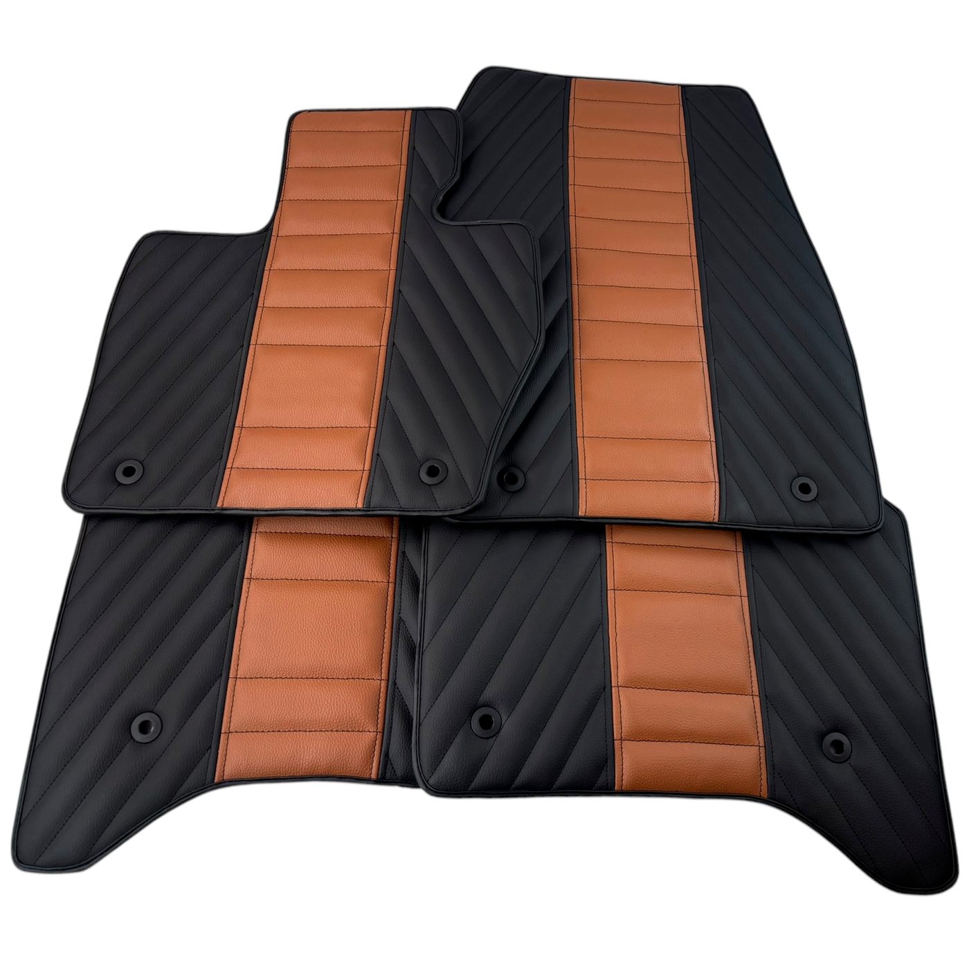 Leather Floor Mats for Range Rover Evoque (2015-2019) 5-Doors