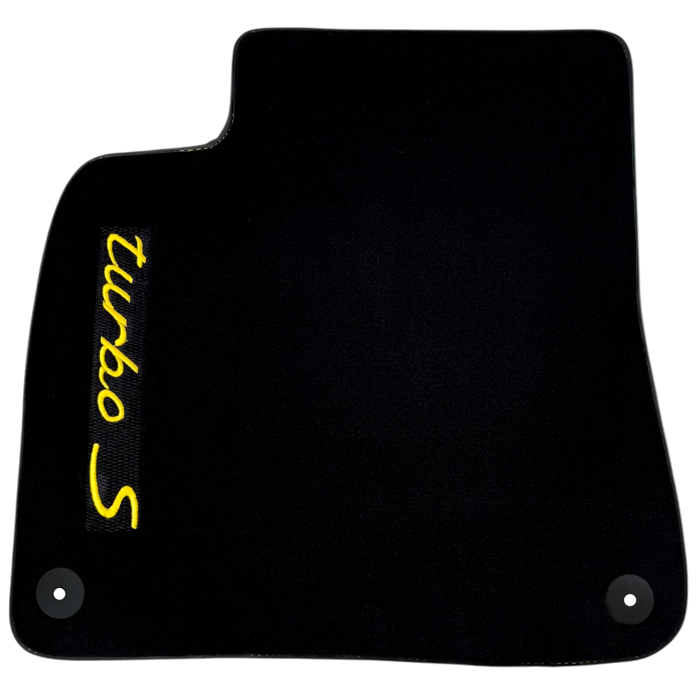 Black Floor Mats for Porsche Cayenne (2018-2023) Turbo S