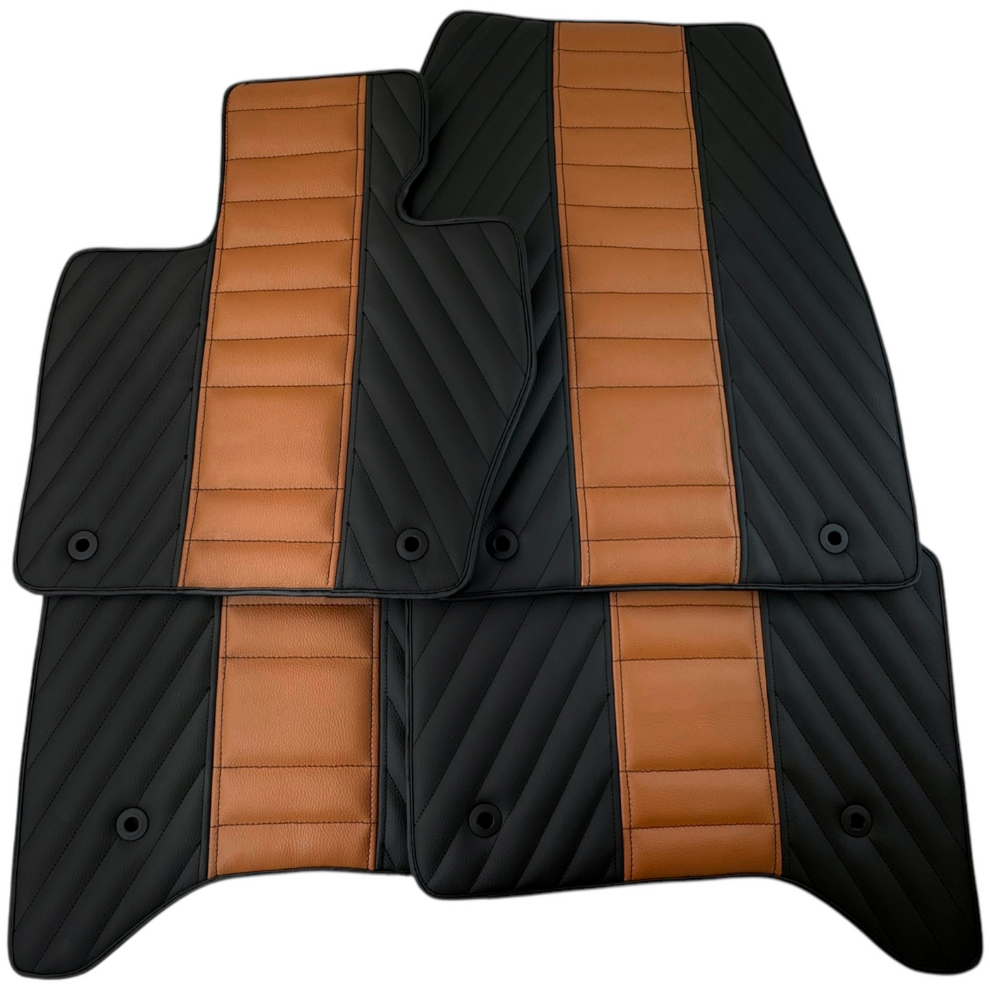 Leather Floor Mats For Range Rover L60 (2022-2024) Short/Long Wheelbase