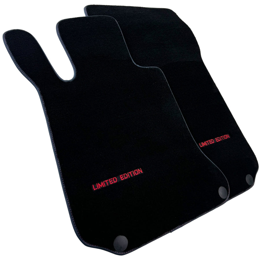 Black Floor Mats For Mercedes Benz A-Class W177 Hatchback AMG (2018-2023) | Limited Edition