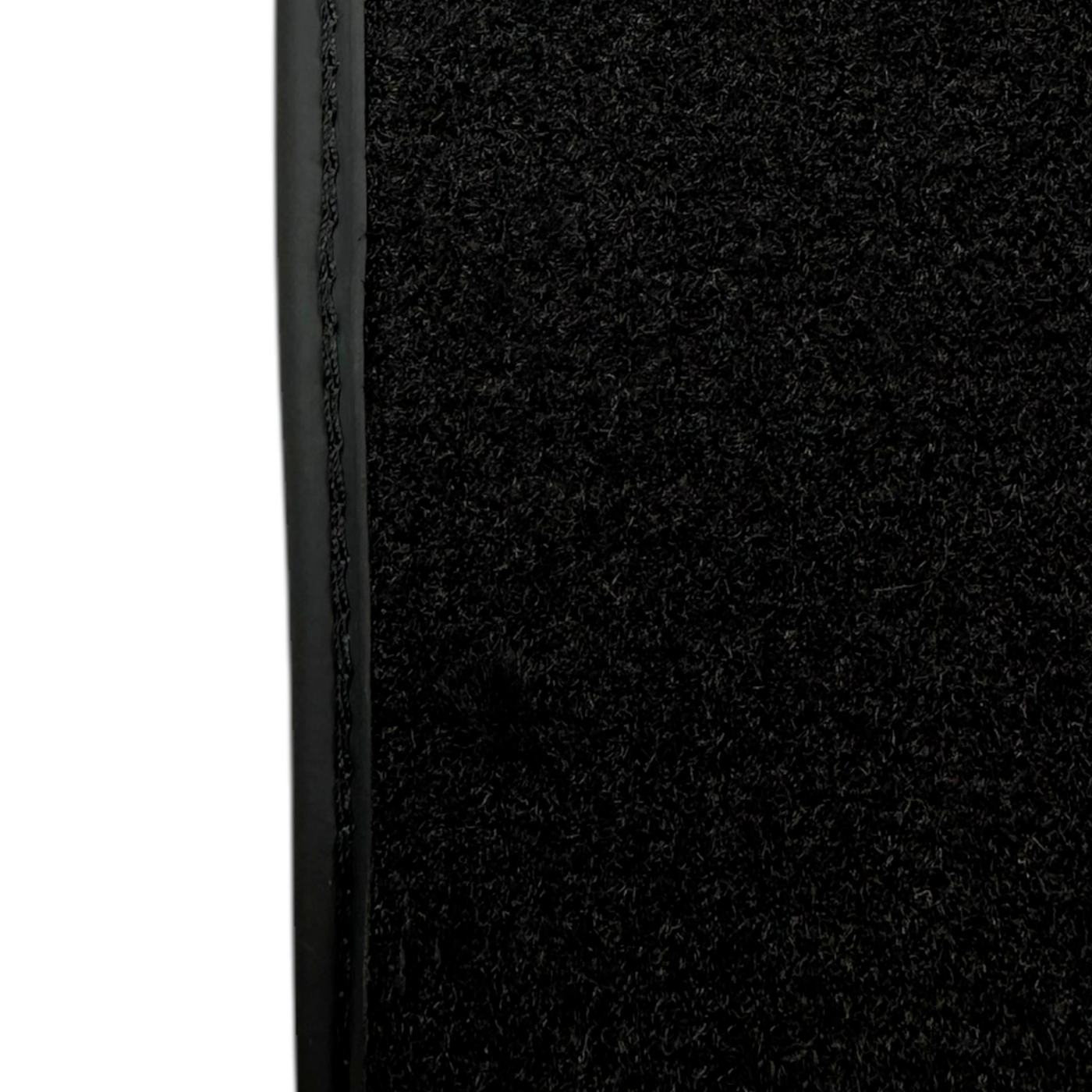 ER56 Design Black Floor Mats for Jeep Wrangler JK (2007-2018) 5 Doors Double Fixation with Leather