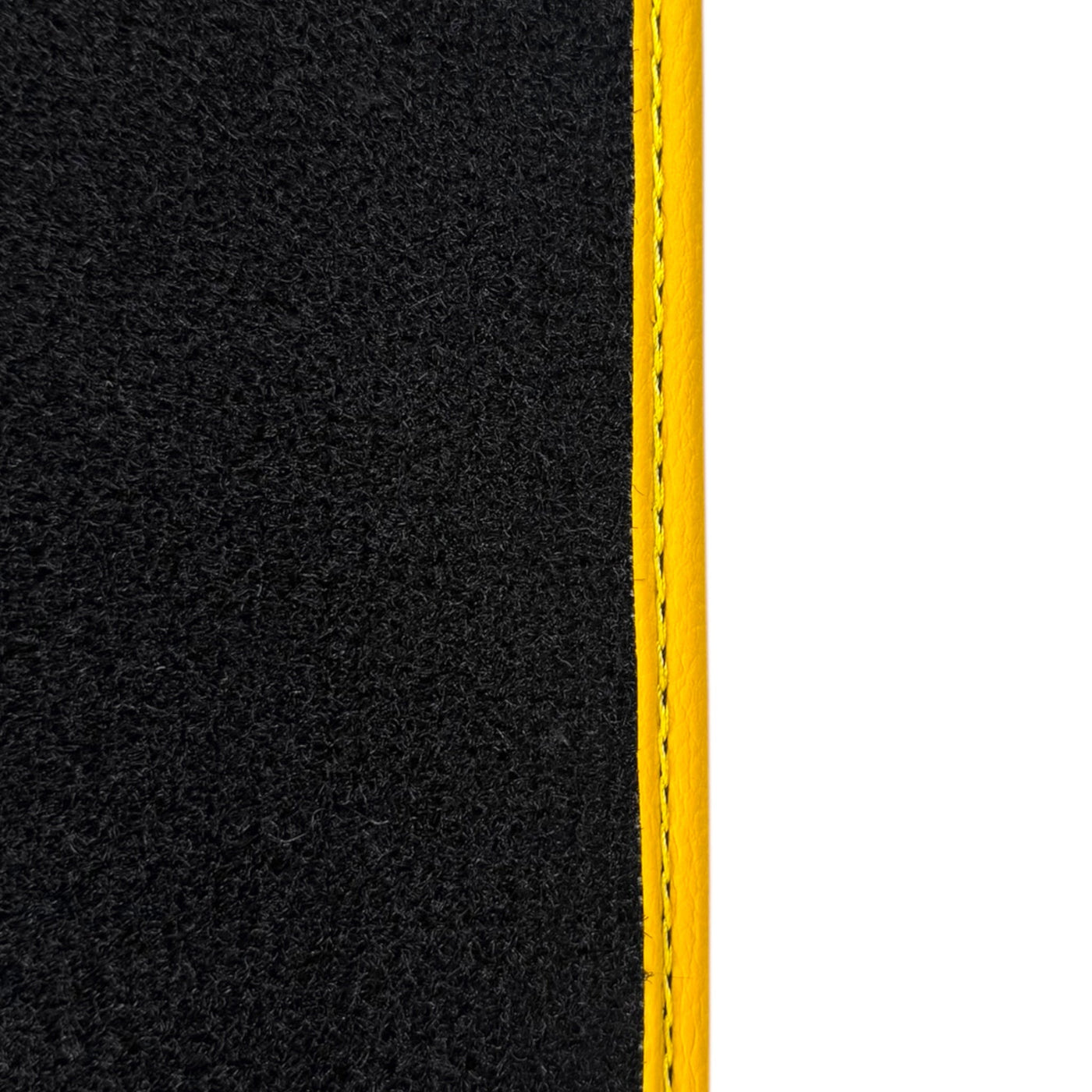 Black Leather Floor Mats for Ferrari SF90 Stradale (2019-2024) with Symmetrical Hex Pattern