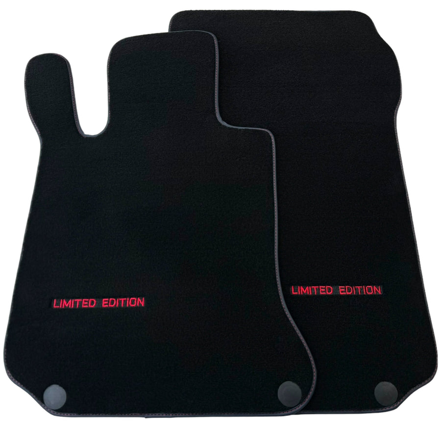 Black Floor Mats For Mercedes Benz A-Class W169 (2004-2012) | Limited Edition