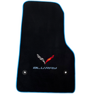 Black Floor Mats for Chevrolet Corvette C8 (2020-2024)