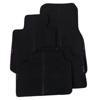 Customizable Black Floor Mats for BMW G30 Sedan (2016-2023)