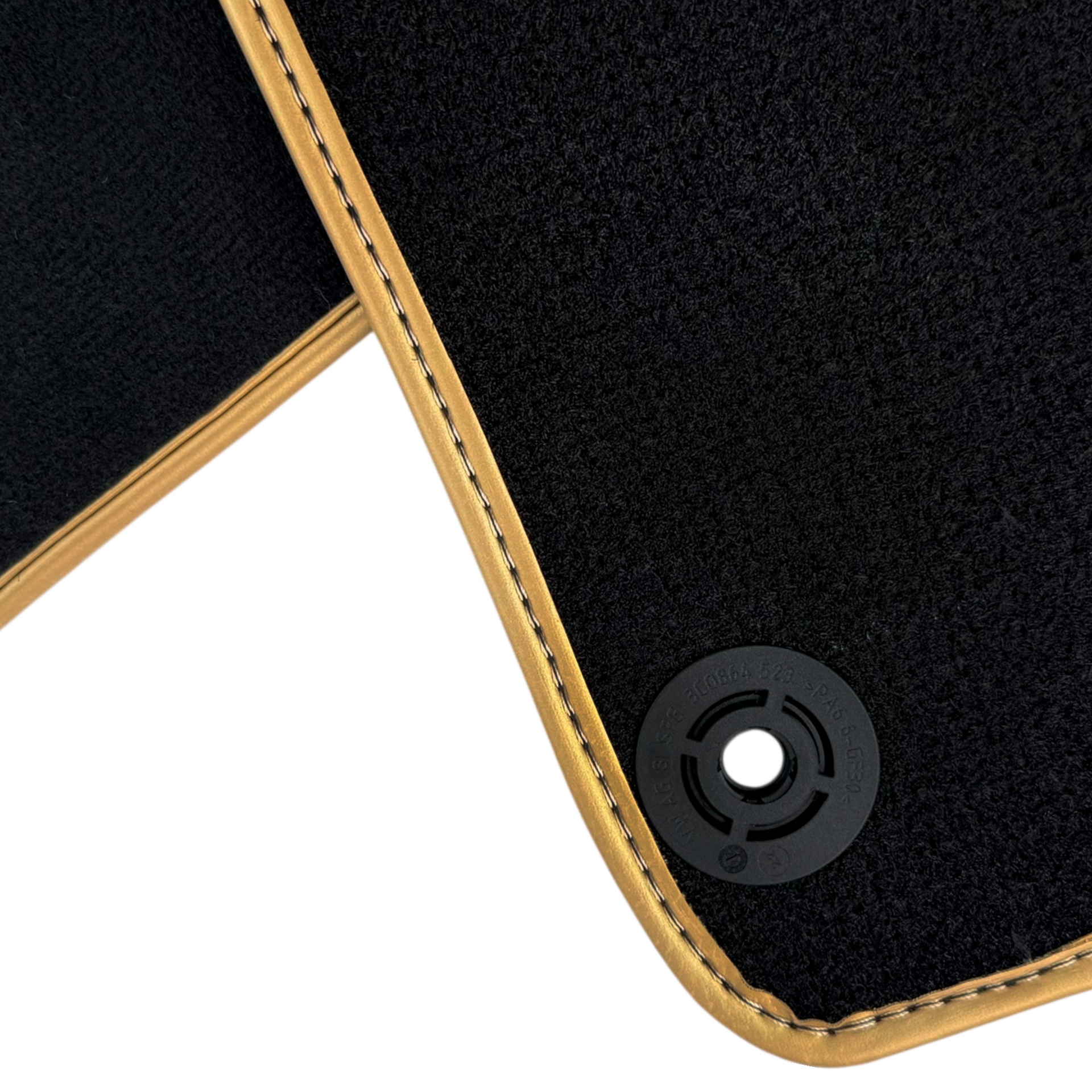 Black Carpet Floor Mats for Lamborghini Huracan Performante – Optional Alcantara Pillows Set of 2