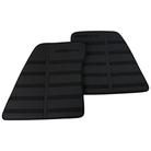 Black Leather Floor Mats for Ferrari SF90 | Stylish Protection