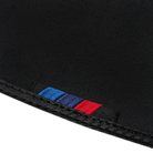 Customizable Carbon Fiber Detailing Black Floor Mats for BMW iX (2022-2024)