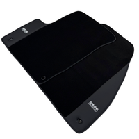 ER56 Design Black Floor Mats for Lincoln Continental (1959-2002) Sedan with Leather