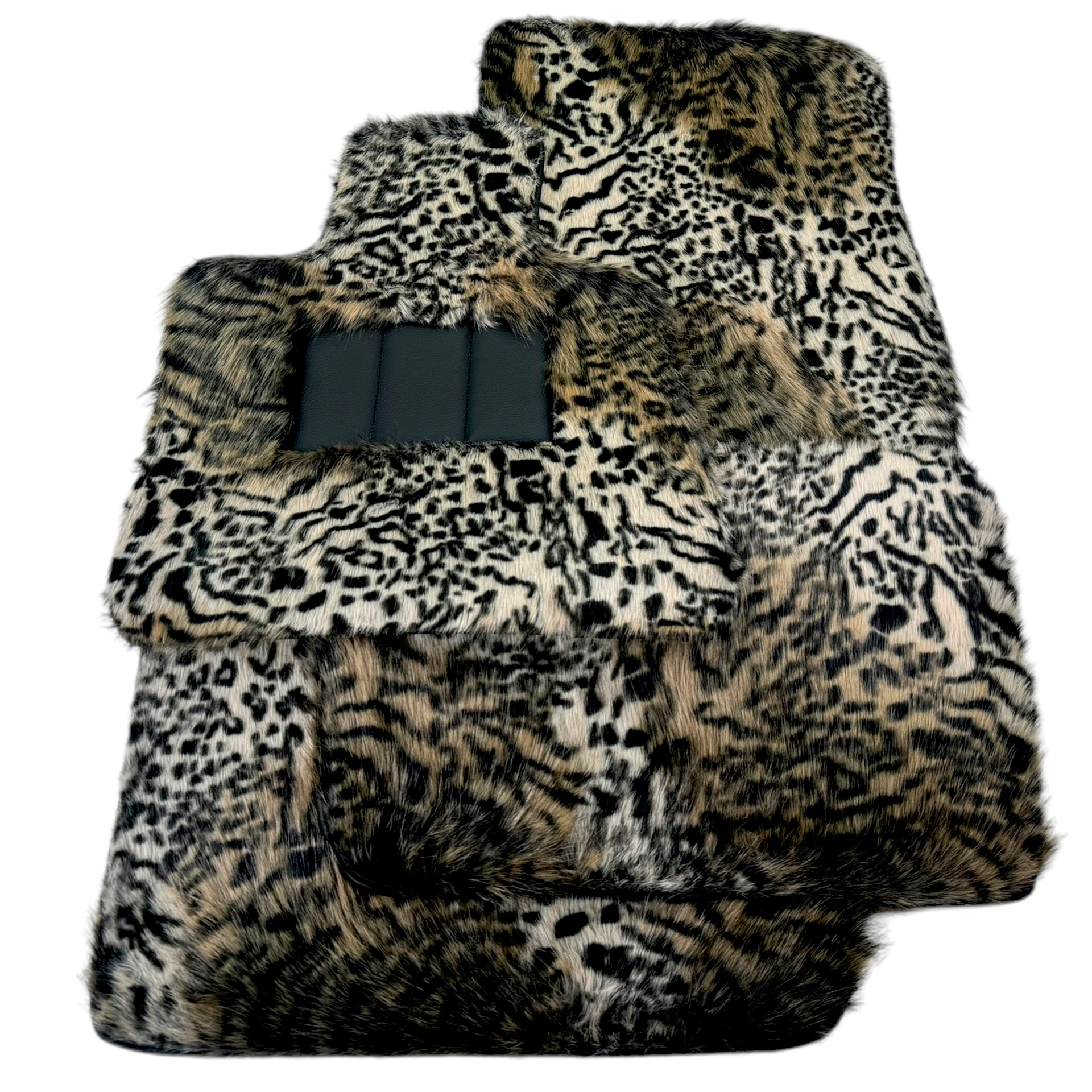 Leopard Fur Floor Mats for Rolls-Royce Cullinan (2018-2025)