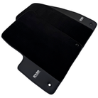 ER56 Design Black Floor Mats for Lincoln Aviator (2003-2005) with Leather