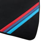 Customizable M-Performance Colors Black Floor Mats for BMW iX (2022-2024)