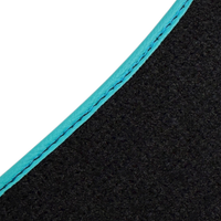 Premium Carbon Fiber Leather Floor Mats for Toyota GT86 (2012-2021)