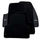 ER56 Design Black Floor Mats for Lincoln Navigator (1998-2024) with Leather