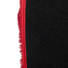 Red Sheepskin Floor Mats For Rolls Royce Ghost Series I (2010–2020) Er56 Design Brand