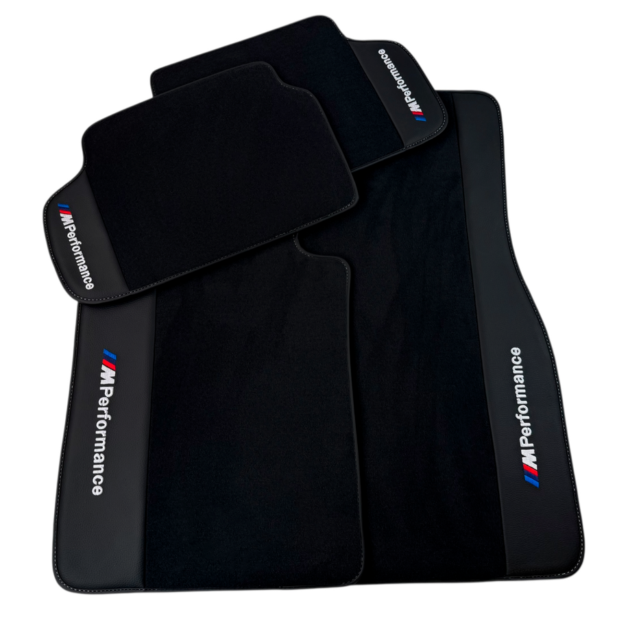 Black Mats for BMW 5 Series G30 with Leather | M Performance