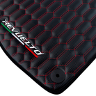 Carbon Fiber Black Floor Mats for Lamborghini Revuelto 2024-2025