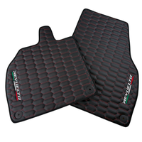 Carbon Fiber Black Floor Mats for Lamborghini Revuelto 2024-2025