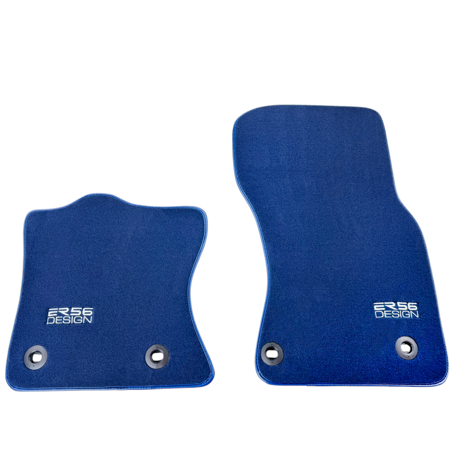 Dark Blue Floor Mats for Jaguar F-Pace (2016-2024) | ER56 Design