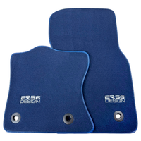 Dark Blue Floor Mats for Jaguar F-Pace (2016-2024) | ER56 Design