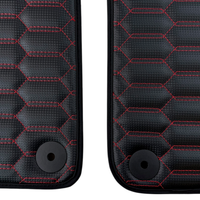 Carbon Fiber Black Floor Mats for Lamborghini Revuelto 2024-2025