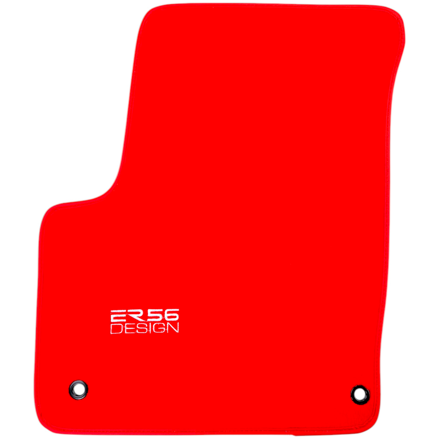 Red Floor Mats for Chevrolet Aveo T200 (2002-2011) by ER56 Design