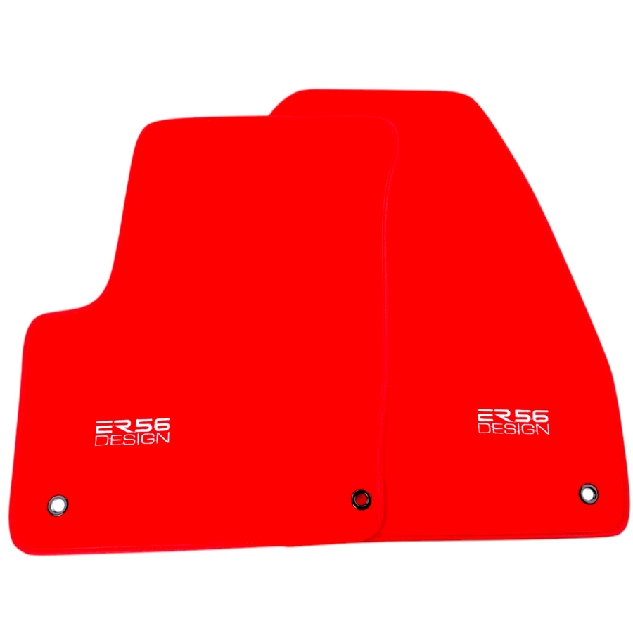 Red Floor Mats for Chrysler PT Cruiser (2001-2010) by ER56 Design