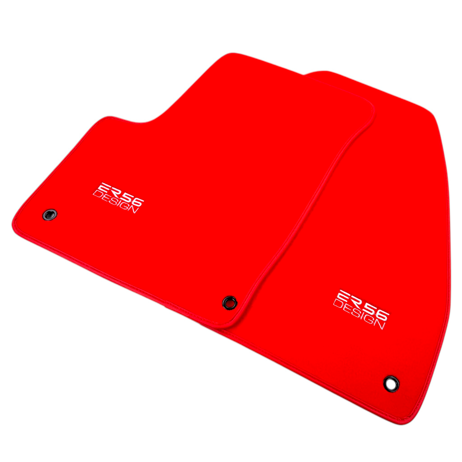 Red Floor Mats for Chrysler PT Cruiser (2001-2010) by ER56 Design