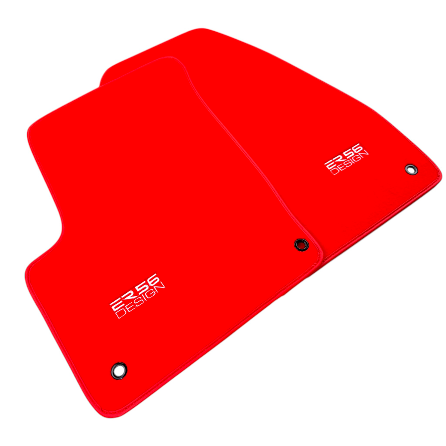 Red Floor Mats for Chrysler PT Cruiser (2001-2010) by ER56 Design