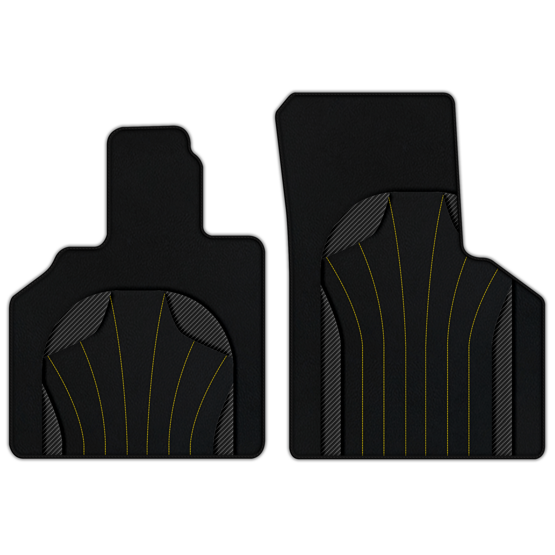 Customizable Leather Floor Mats for Lamborghini Gallardo (2004-2014)
