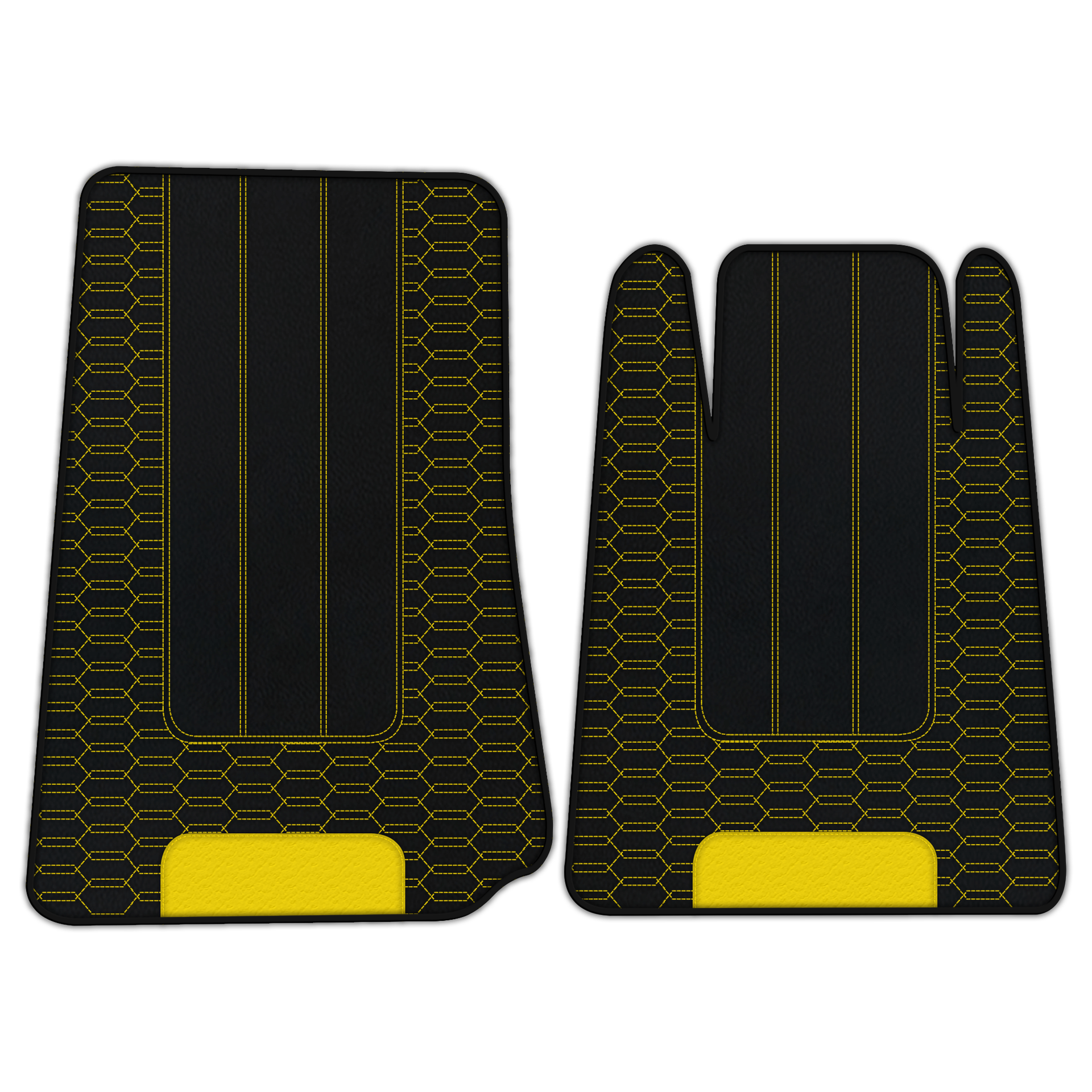 Premium Custom Leather Floor Mats for Lamborghini Jalpa (1981-1988)