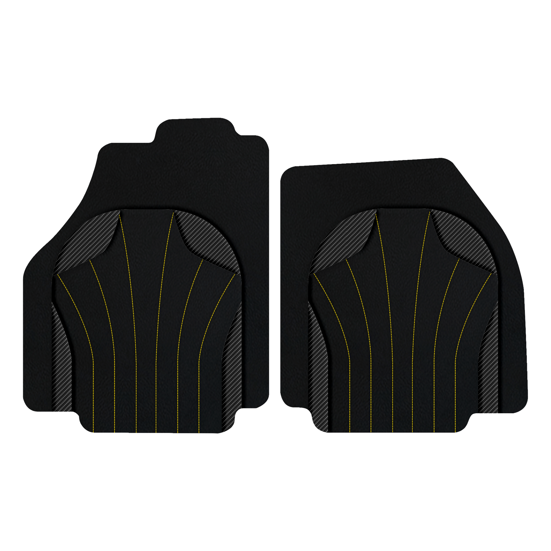 Customizable Leather Floor Mats for Ferrari F8 Tributo 2019-2023