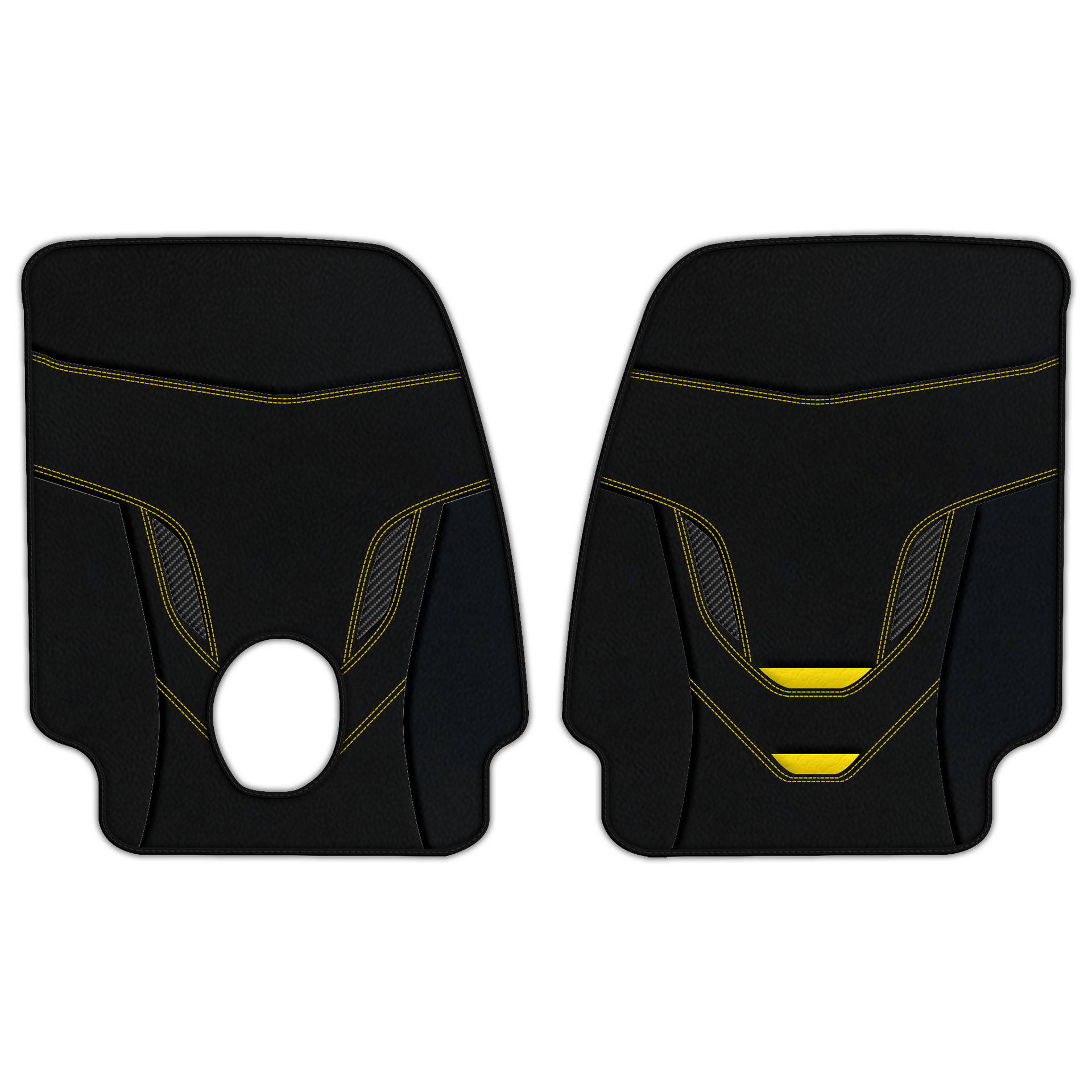 Customizable Leather Floor Mats for Ferrari Monza SP2 - AW23 Design