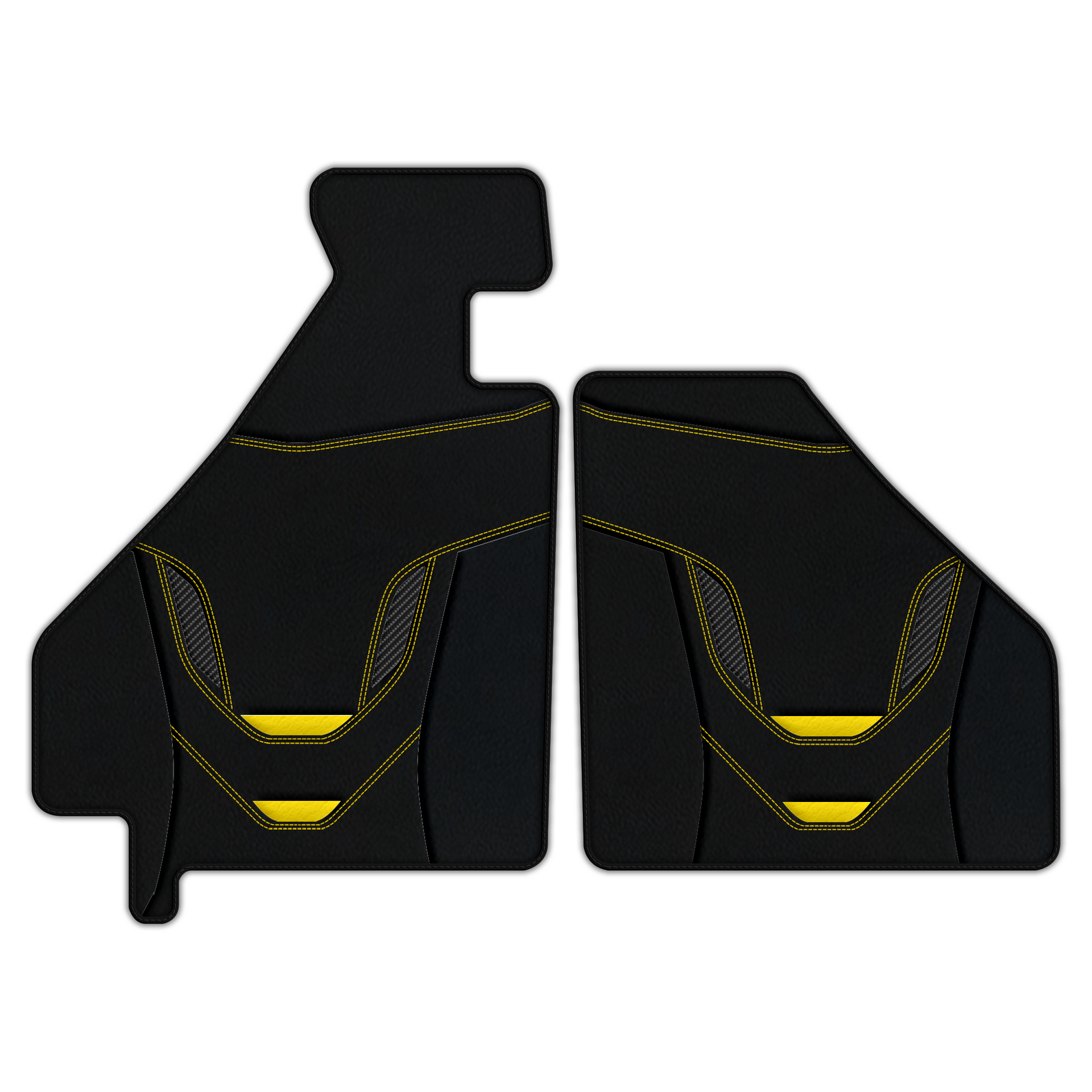 Customizable Leather Floor Mats for Ferrari F355 - AW23 Pattern