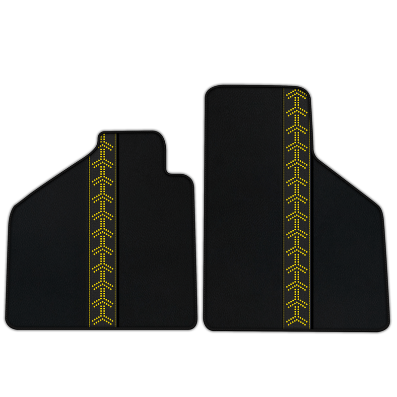 سجاد أرضي جلد قابل للتخصيص بنمط AW19 لسيارة لامبورغيني ديابلو (1990-2001)