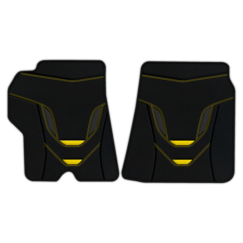 Customizable Leather Floor Mats with AW46 Pattern for Ferrari California (2008-2014)