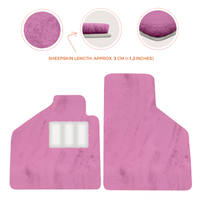 Premium Sheepskin Floor Mats for Lamborghini Aventador (2012-2022)