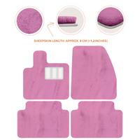 Premium Sheepskin Floor Mats for Range Rover Evoque (2016-2024)