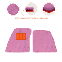 Premium Sheepskin Floor Mats for Ferrari 296 GTS (2022-2025)