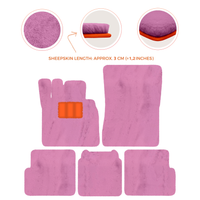 Premium Sheepskin Floor Mats for Ferrari 296 GTS (2022-2025)