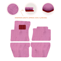 Premium Sheepskin Floor Mats for Bentley Flying Spur (2019-2023)