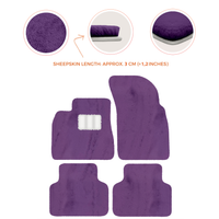 Premium Luxury Sheepskin Floor Mats for Bentley Bentayga 2015-2023