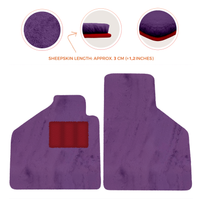 Premium Sheepskin Floor Mats for Lamborghini Aventador (2012-2022)