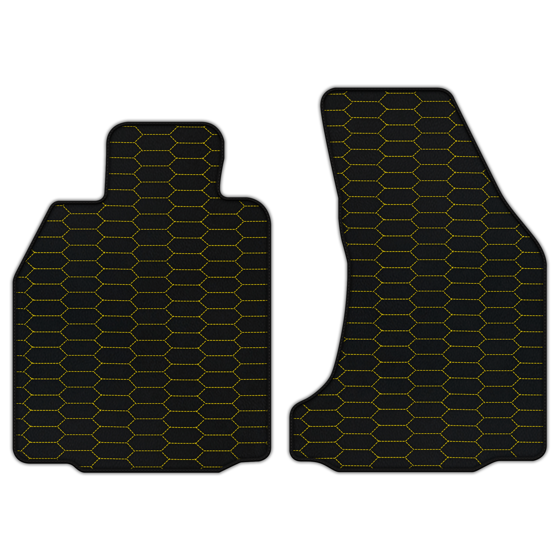 Customizable Leather Floor Mats for Porsche 987 Boxster (2005-2012)