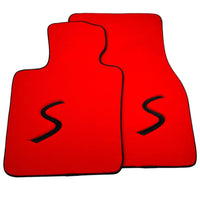 Red Floor Mats for Mini Countryman R60 (2010-2017) - AutoWin
