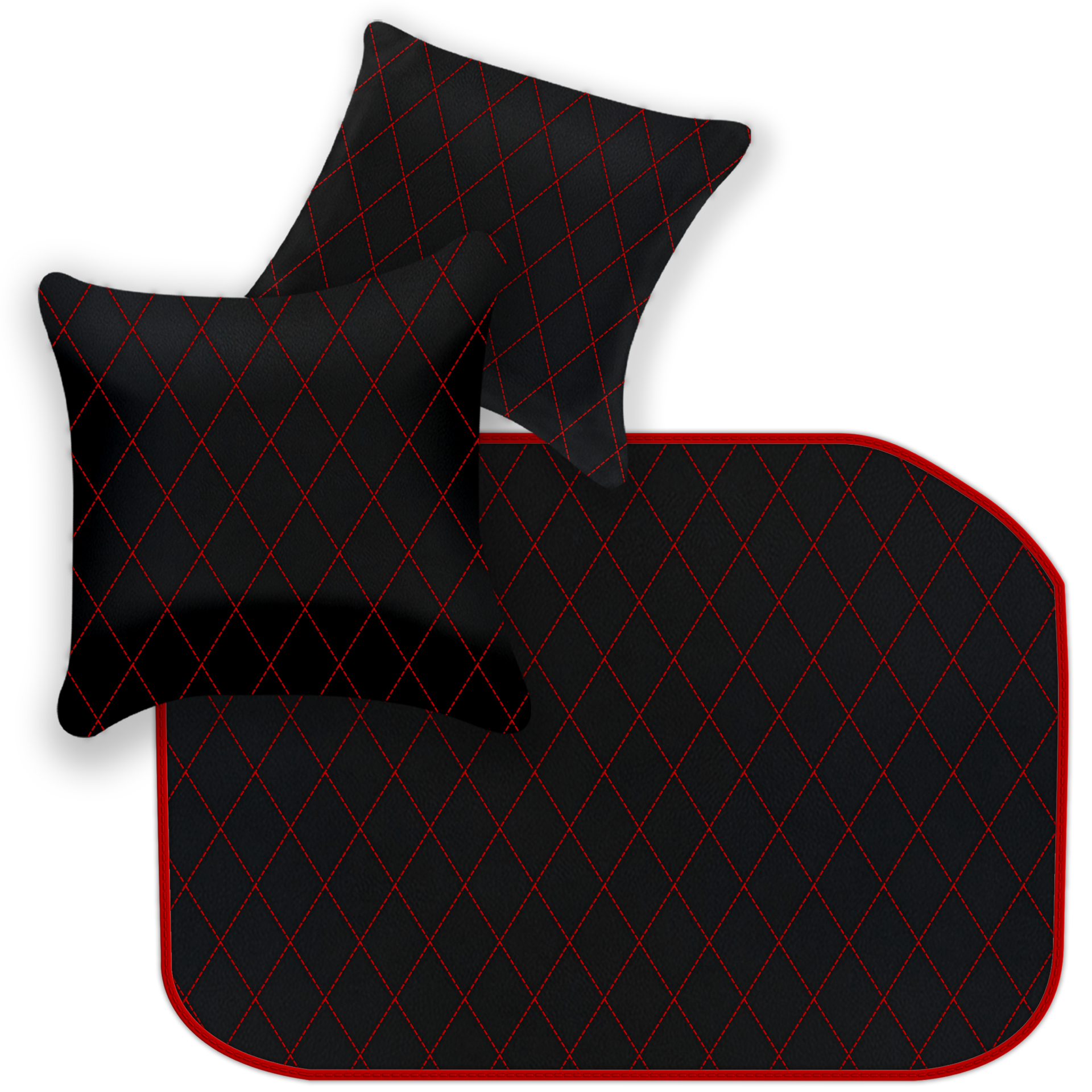 Premium Black Leather Floor Mats for Ferrari 458 Italia (2009-2015)