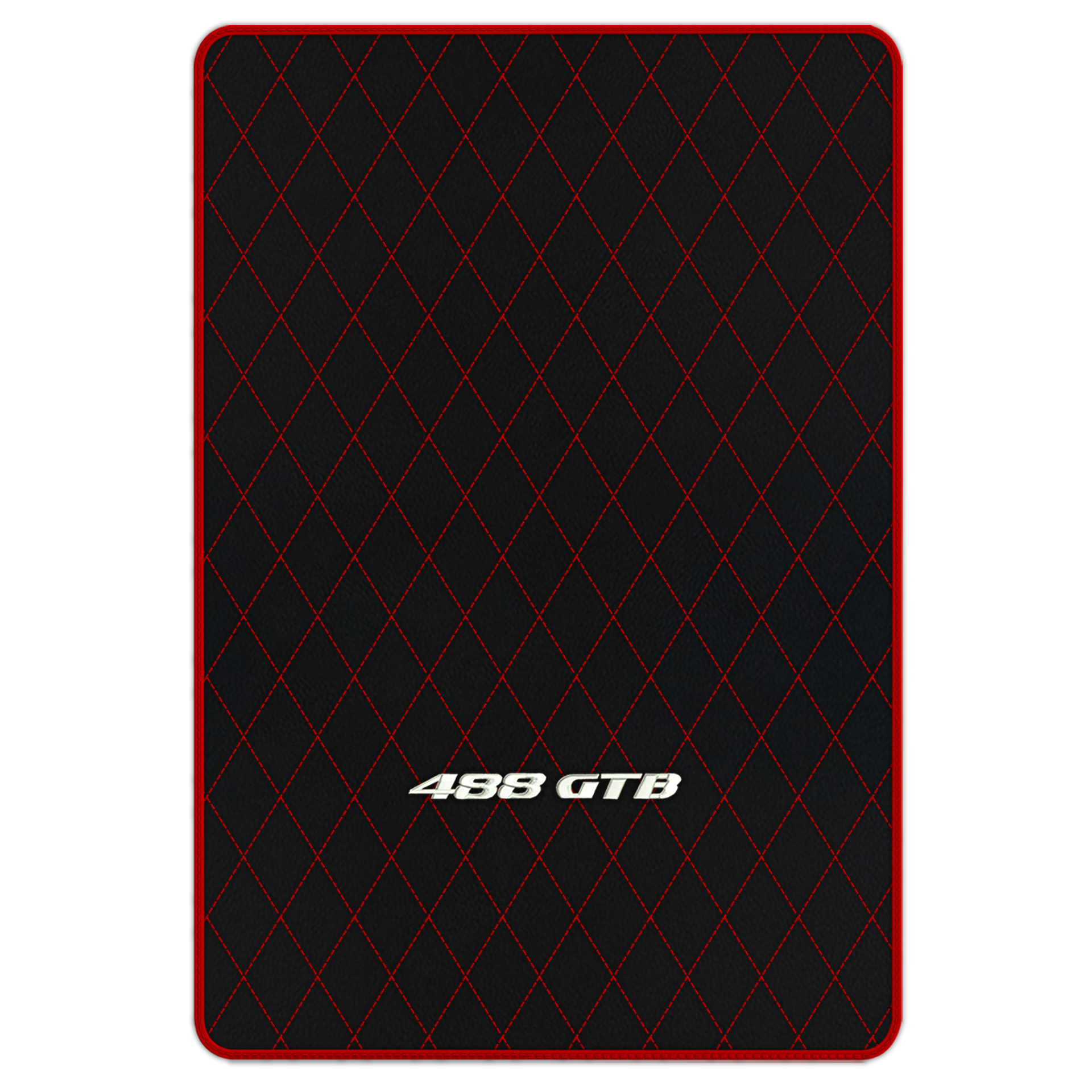 Premium Black Leather Floor Mats for Ferrari 458 Italia (2009-2015)