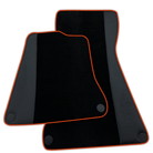 Black Floor Mats for McLaren MP4-12C (2011–2014) with Leather