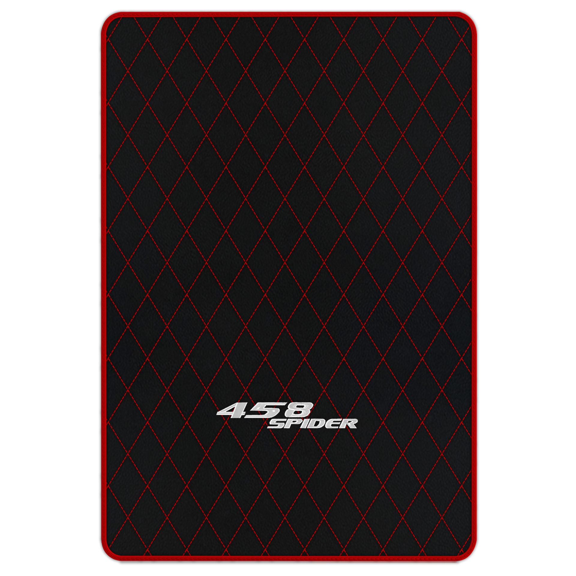 Premium Black Leather Floor Mats for Ferrari 458 Speciale (2012-2015)