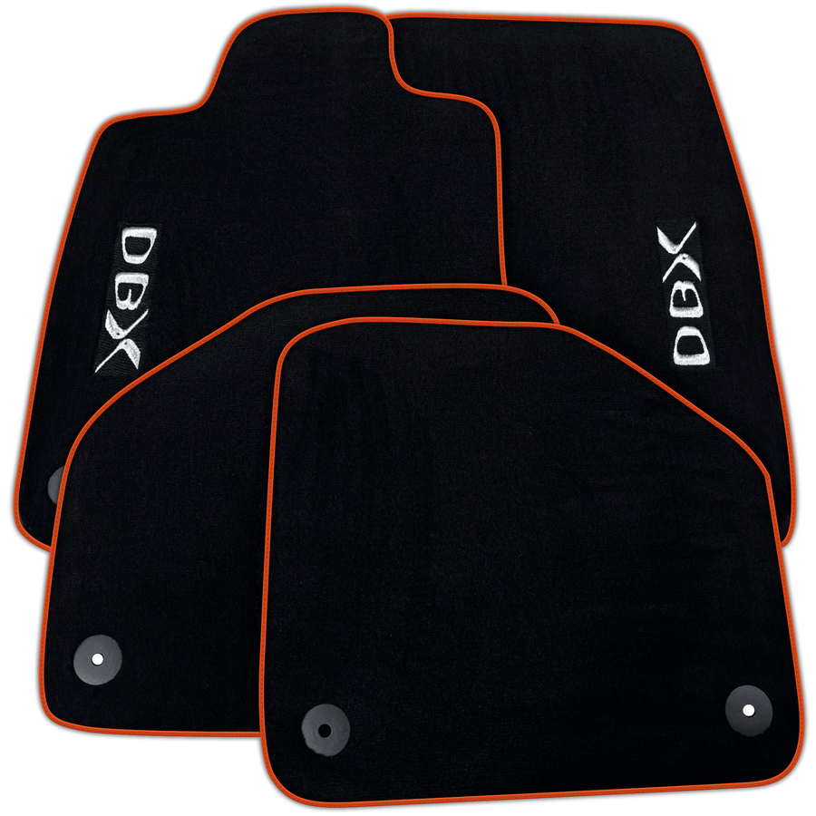 Black Floor Mats for Aston Martin DBX707 (2022-2026) SUV707 (2022-2026) SUV